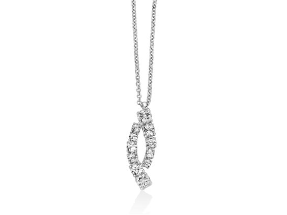 Collana Miluna Donna in Argento Topazio CLD5513 - CLD5513